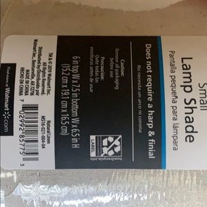 Mainstays Other - 2 brand new small lampshades Mainstays Other - 2 brand new small lampshades